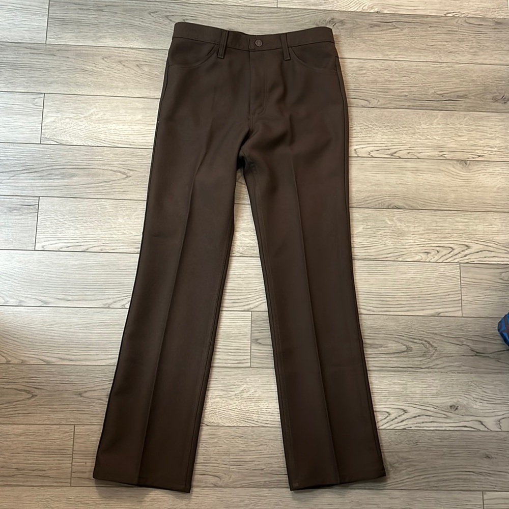 Wrangler dress pant 32x32 brown